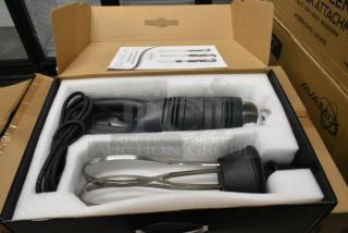 5 BRAND NEW SCRATCH AND DENT! AvaMix 928IBHDW10 Heavy-Duty Variable Speed Immersion Blender with 10" Whisk - 1 1/4 hp. 120 Volts, 1 Phase. 5 Times Your Bid!