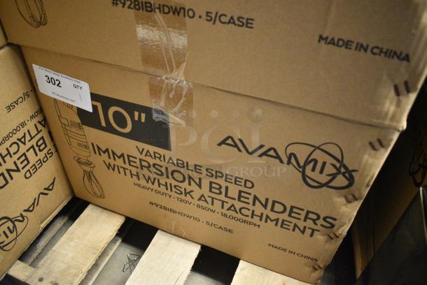 5 BRAND NEW SCRATCH AND DENT! AvaMix 928IBHDW10 Heavy-Duty Variable Speed Immersion Blender with 10" Whisk - 1 1/4 hp. 120 Volts, 1 Phase. 5 Times Your Bid! - Image 2 of 3