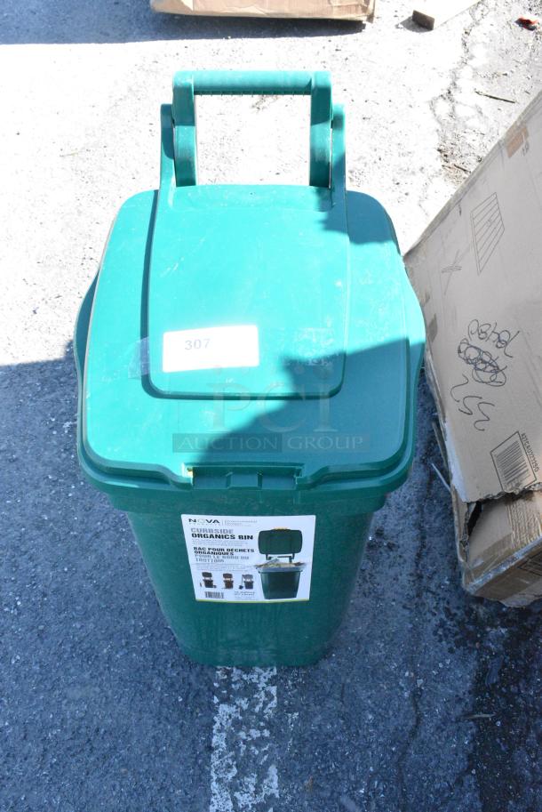 2 BRAND NEW SCRATCH AND DENT! Items Including Nova Curbside Organics Bin and Toter Trash Can. 2 Times Your Bid! - Image 3 of 10