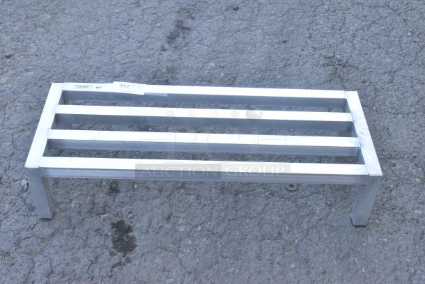 BRAND NEW SCRATCH AND DENT! Regency 600DUN1436 36" x 14" x 8" Aluminum Dunnage Rack - 1350 lb. Capacity - Image 1 of 5