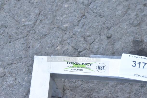 BRAND NEW SCRATCH AND DENT! Regency 600DUN1436 36" x 14" x 8" Aluminum Dunnage Rack - 1350 lb. Capacity - Image 5 of 5