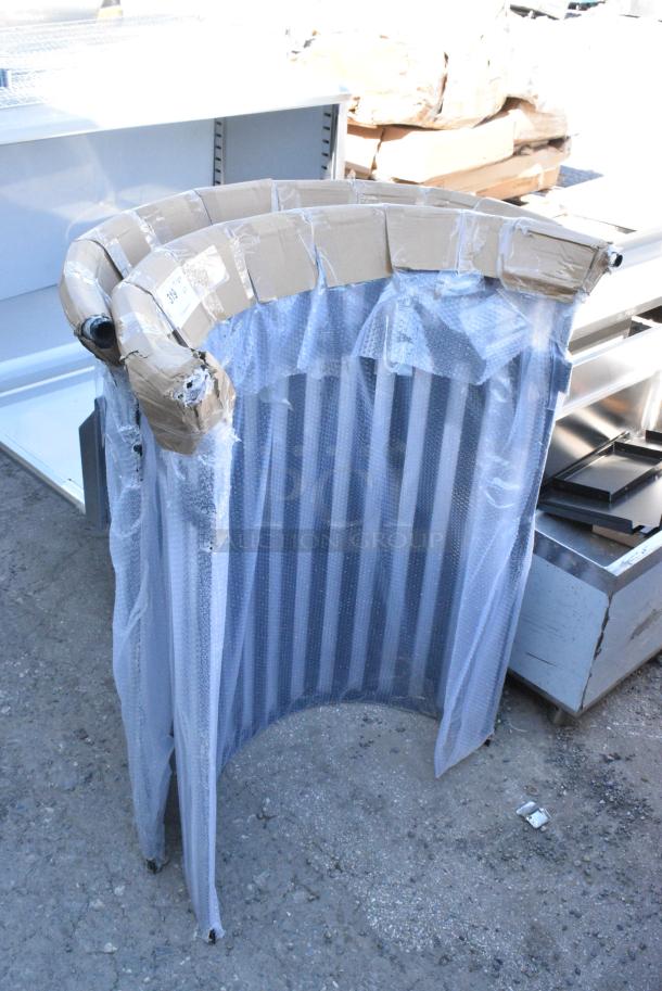BRAND NEW SCRATCH AND DENT! Lot of 2 Pieces to Trash Can Shell. - Image 1 of 5