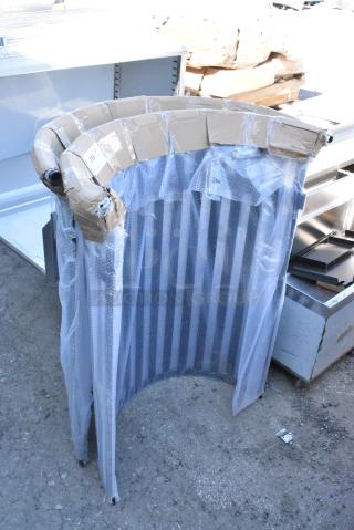 BRAND NEW SCRATCH AND DENT! Lot of 2 Pieces to Trash Can Shell.