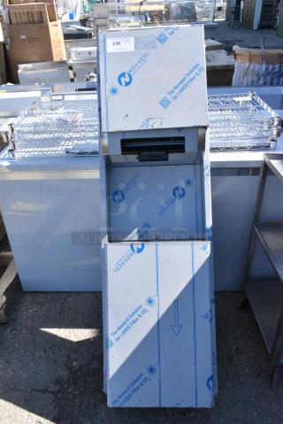 BRAND NEW SCRATCH AND DENT! Stainless Steel Paper Towel Dispenser w/ Trash.