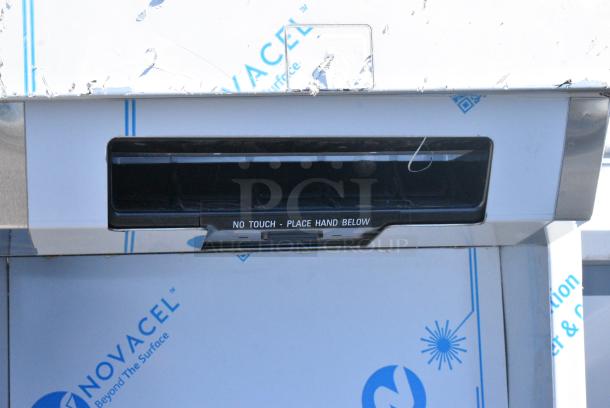 BRAND NEW SCRATCH AND DENT! Stainless Steel Paper Towel Dispenser w/ Trash. - Image 4 of 6