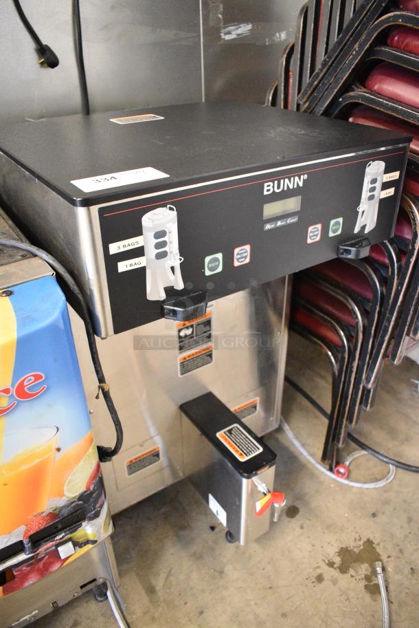 2019 Bunn DUAL TF DBC Stainless Steel Commercial Countertop Double Coffee Machine w/ Hot Water Dispenser. 120/240 Volts, 1 Phase. - Image 2 of 8