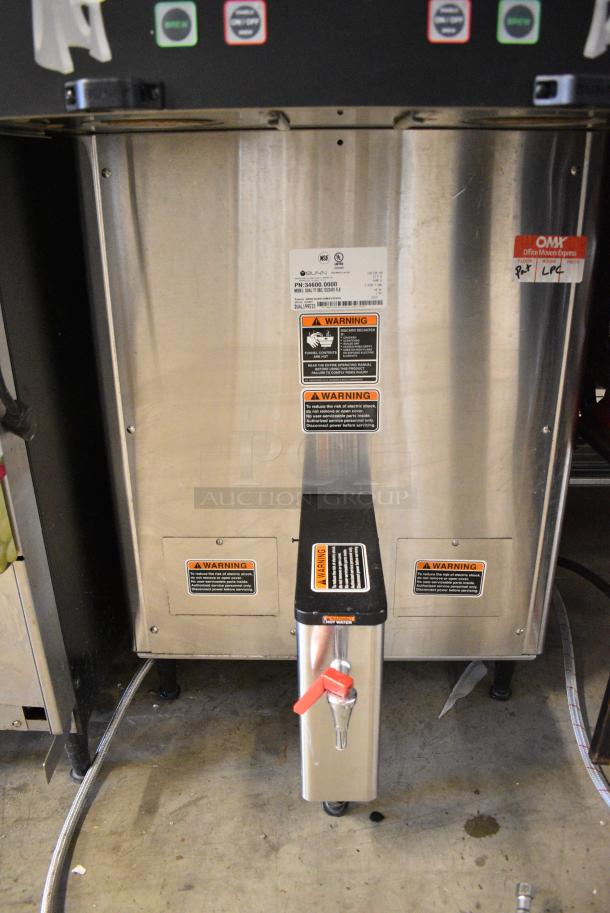 2019 Bunn DUAL TF DBC Stainless Steel Commercial Countertop Double Coffee Machine w/ Hot Water Dispenser. 120/240 Volts, 1 Phase. - Image 5 of 8