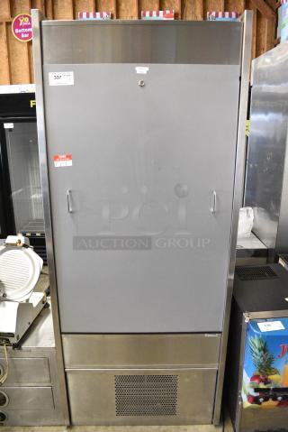 Structural Concepts Metal Commercial Reach In Cooler. Doors Are Locked. Cannot Test Due To Locked Door.