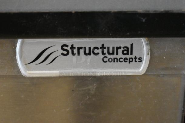 Structural Concepts Metal Commercial Reach In Cooler. Doors Are Locked. Cannot Test Due To Locked Door. - Image 4 of 11