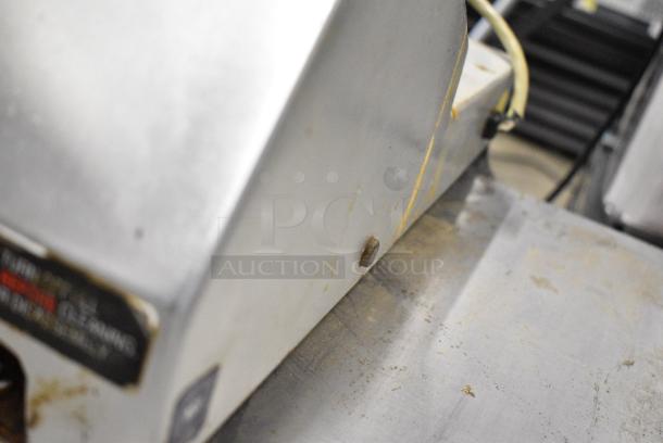 Metal Commercial Countertop Meat Slicer w/ Blade Sharpener. 115 Volts, 1 Phase. Tested and Working! - Image 7 of 9