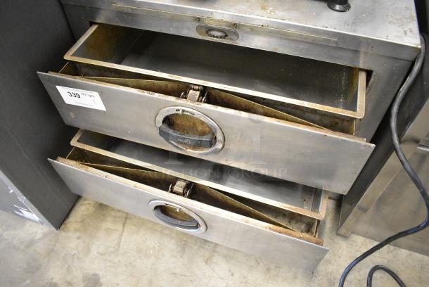 Toastmaster Stainless Steel Commercial 2 Drawer Warming Drawer. 115 Volts, 1 Phase. Tested and Working! - Image 4 of 8