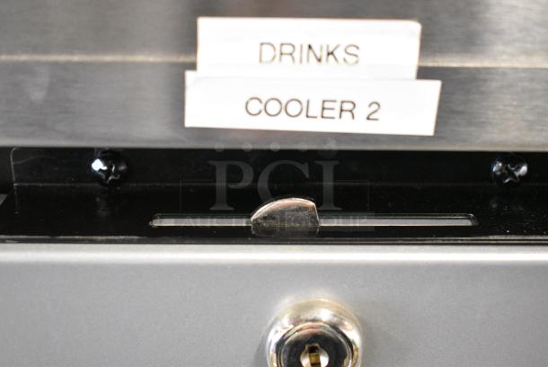 Structural Concepts Metal Commercial Reach In Cooler. on Commercial Casters. Doors are Locked. Tested and Powers On But Does Not Get Cold - Image 5 of 10