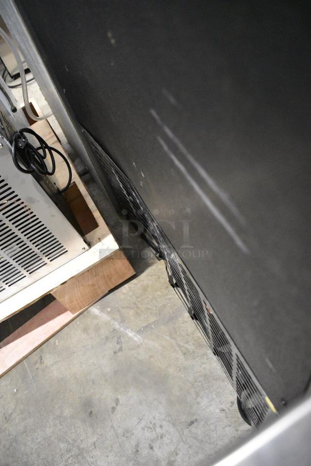 Structural Concepts Metal Commercial Reach In Cooler. on Commercial Casters. Doors are Locked. Tested and Powers On But Does Not Get Cold - Image 8 of 10