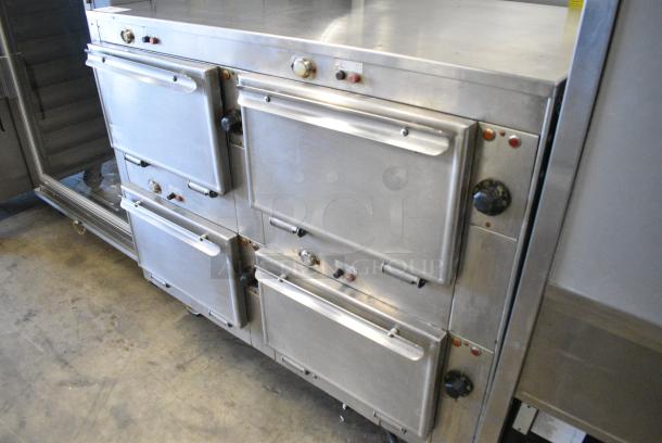 Duke Thermotainer 2314P Stainless Steel Commercial 4 Compartment Hot Food Holding Cabinet. 120 Volts, 1 Phase. Cannot Test Due To Plug Style - Image 3 of 9