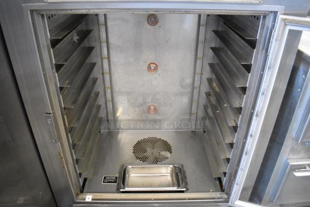 Nu Vu QB-3/9 Stainless Steel Commercial Electric Powered Oven Proofer on Commercial Casters. 208 Volts, 1 Phase. - Image 6 of 9