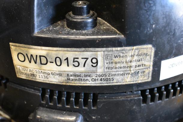 OmniFlex Kaivac OWD-01579 Portable Food Service Floor Cleaning Machine. 120 Volts, 1 Phase. Tested and Working! - Image 8 of 9