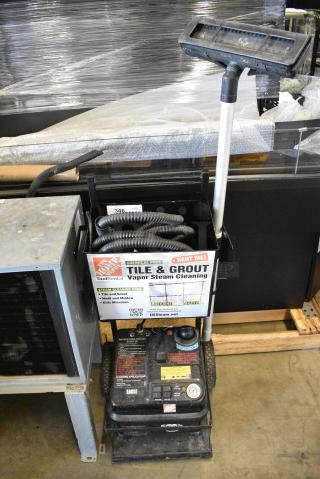 ES 6100 Tile & Grout Vapor Steam Cleaner. Tested and Working!