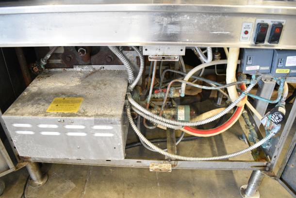 Cleveland 42CKEM24 Stainless Steel Commercial Electric Powered 2 Deck Convection Steamer w/ Cleveland KDT-6-T 6 Gallon Tilting Kettle. 208/220 Volts, 3 Phase. - Image 10 of 18