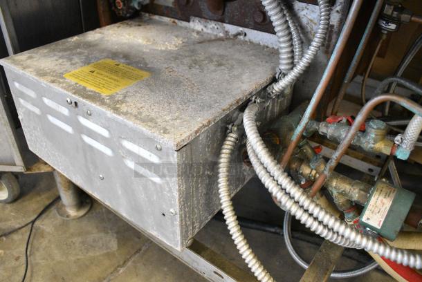 Cleveland 42CKEM24 Stainless Steel Commercial Electric Powered 2 Deck Convection Steamer w/ Cleveland KDT-6-T 6 Gallon Tilting Kettle. 208/220 Volts, 3 Phase. - Image 11 of 18