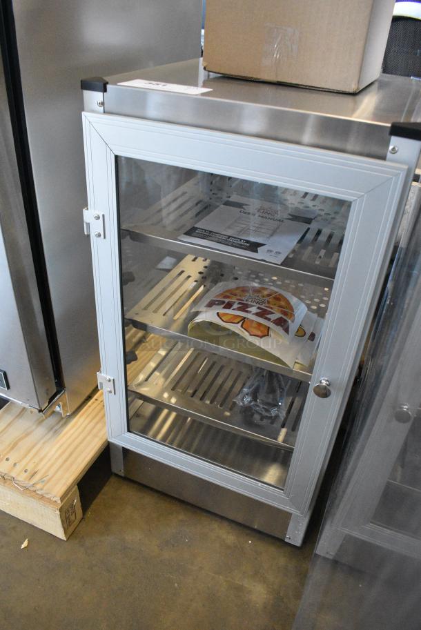 BRAND NEW SCRATCH AND DENT! 2024 Carnival King 382HPW12D2S 12" Full Service Warmer / Merchandiser. Door Does Not Shut Completely. 120 Volts, 1 Phase. Tested and Working! - Image 3 of 10