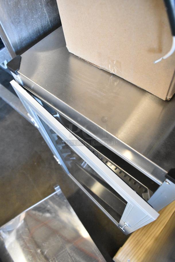 BRAND NEW SCRATCH AND DENT! 2024 Carnival King 382HPW12D2S 12" Full Service Warmer / Merchandiser. Door Does Not Shut Completely. 120 Volts, 1 Phase. Tested and Working! - Image 8 of 10