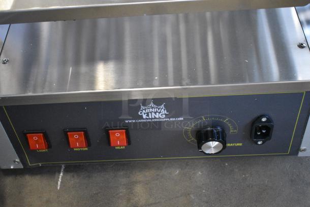 BRAND NEW SCRATCH AND DENT! 2024 Carnival King 382HPW12D2S 12" Full Service Warmer / Merchandiser. Door Does Not Shut Completely. 120 Volts, 1 Phase. Tested and Working! - Image 9 of 10