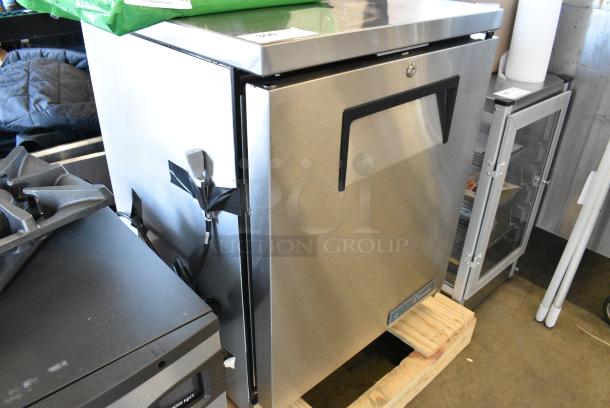 BRAND NEW SCRATCH AND DENT! 2024 True TUC-24F-HC Stainless Steel Commercial Single Door Undercounter Freezer. 115 Volts, 1 Phase. Tested and Does Not Power On - Image 2 of 11