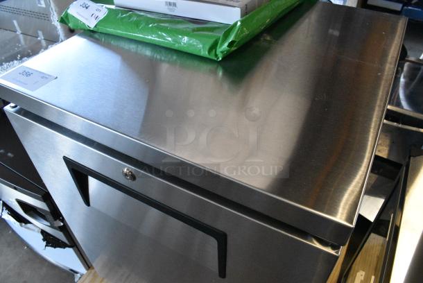 BRAND NEW SCRATCH AND DENT! 2024 True TUC-24F-HC Stainless Steel Commercial Single Door Undercounter Freezer. 115 Volts, 1 Phase. Tested and Does Not Power On - Image 4 of 11