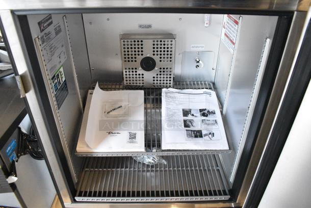 BRAND NEW SCRATCH AND DENT! 2024 True TUC-24F-HC Stainless Steel Commercial Single Door Undercounter Freezer. 115 Volts, 1 Phase. Tested and Does Not Power On - Image 6 of 11