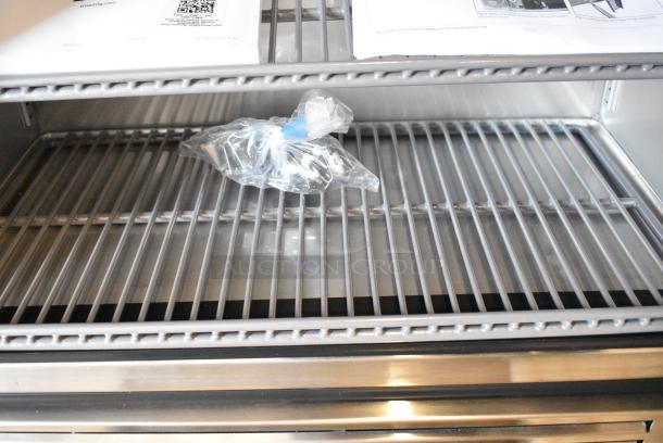 BRAND NEW SCRATCH AND DENT! 2024 True TUC-24F-HC Stainless Steel Commercial Single Door Undercounter Freezer. 115 Volts, 1 Phase. Tested and Does Not Power On - Image 8 of 11