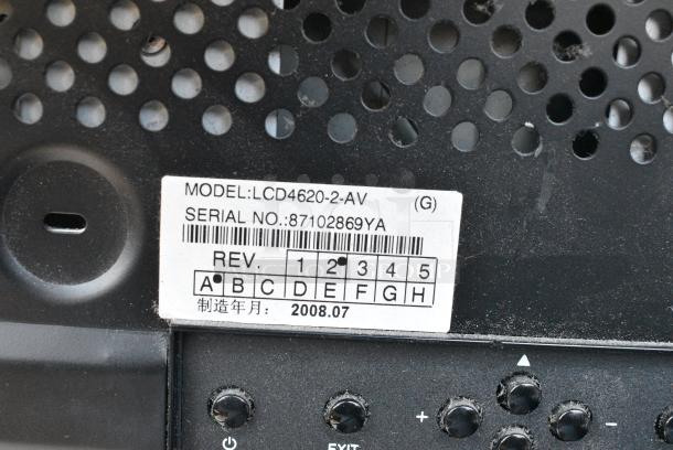 NEC LCD4620-2-AV Monitor. - Image 6 of 7