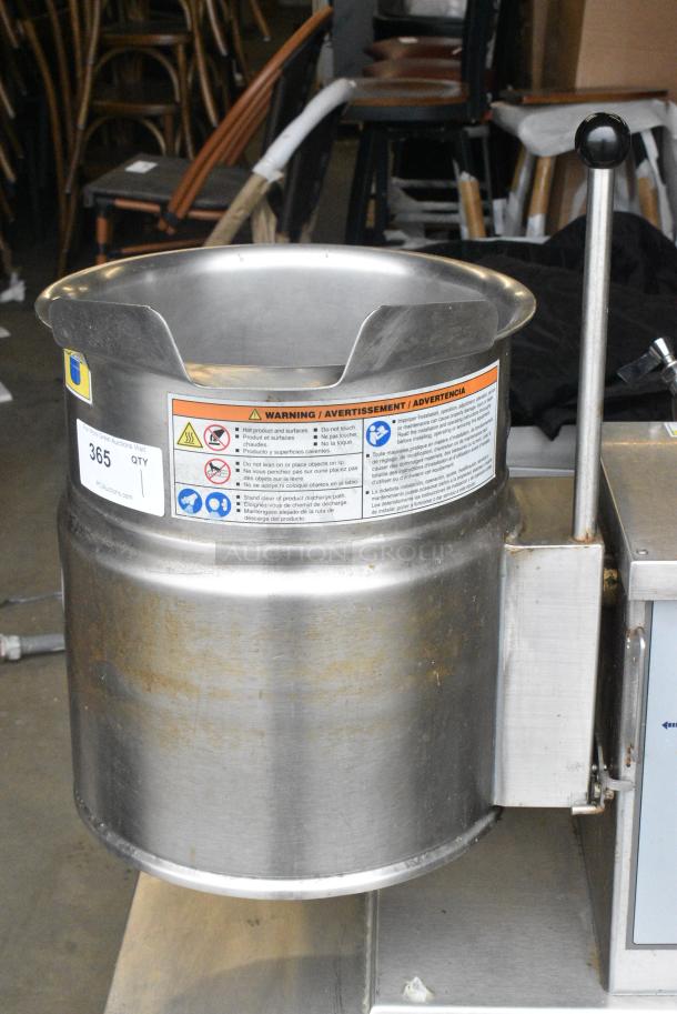 2 Cleveland TKET-6-T Stainless Steel Commercial Countertop Electric Powered 6 Gallon Tilting Steam Kettle on Stand. 208/230 Volts, 3 Phase. - Image 5 of 10