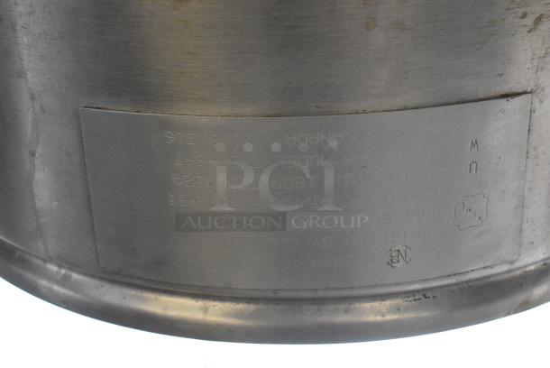 2 Cleveland TKET-6-T Stainless Steel Commercial Countertop Electric Powered 6 Gallon Tilting Steam Kettle on Stand. 208/230 Volts, 3 Phase. - Image 9 of 10
