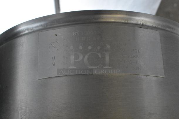 2 Cleveland TKET-6-T Stainless Steel Commercial Countertop Electric Powered 6 Gallon Tilting Steam Kettle on Stand. 208/230 Volts, 3 Phase. - Image 10 of 10