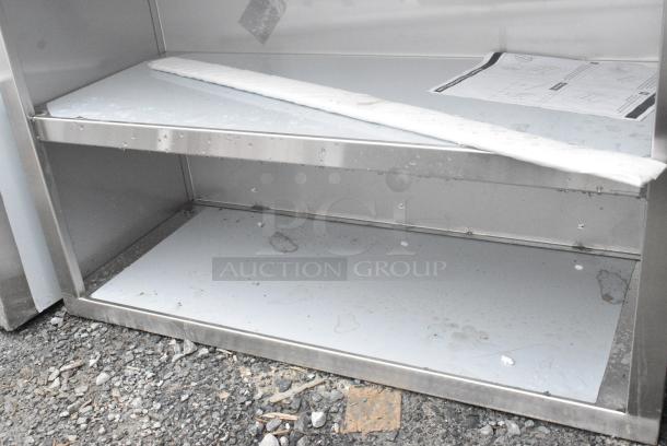 BRAND NEW SCRATCH AND DENT! Regency 600WCO1536 36" Stainless Steel Open Wall Cabinet - Image 4 of 5