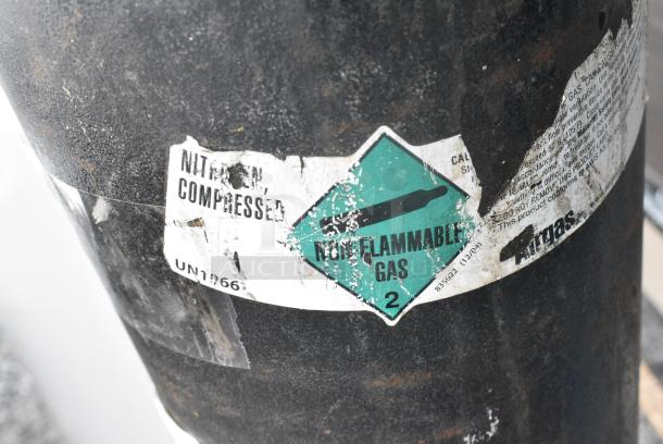 Nitrogen Metal Tank. Buyer Must Pick Up - We Will Not Ship This Item. - Image 6 of 6