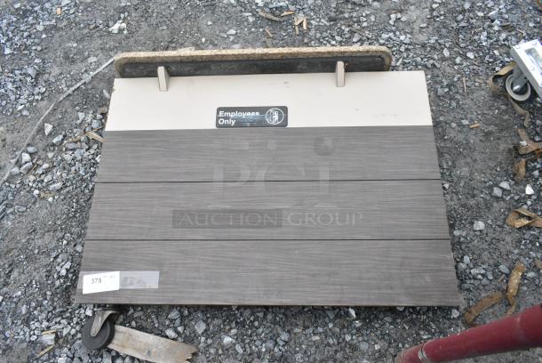Panel Door on Commercial Caster. - Image 1 of 6