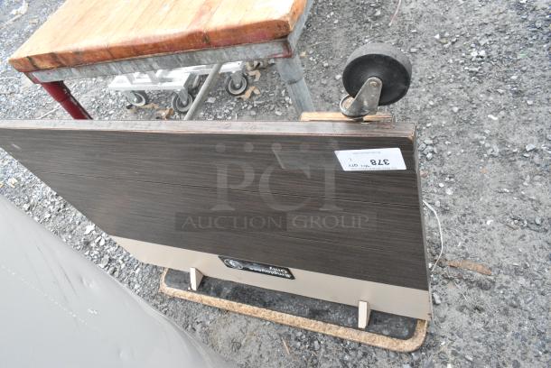 Panel Door on Commercial Caster. - Image 2 of 6