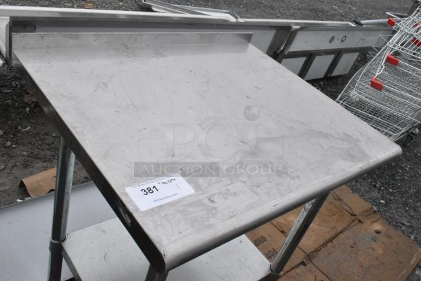 Stainless Steel Table w/ Under Shelf. - Image 3 of 5