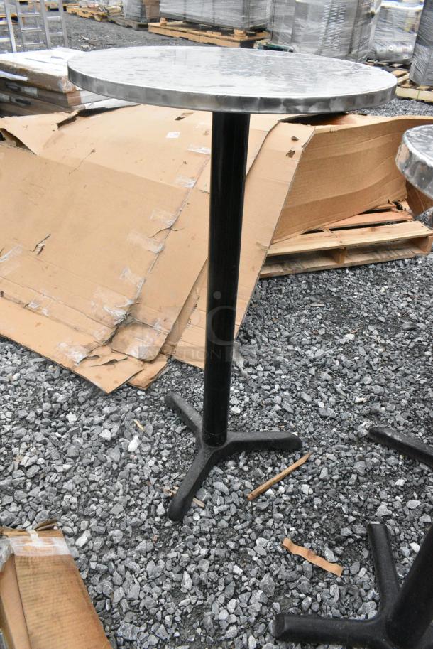 3 Bar Height Round Tables. 3 Times Your Bid! - Image 4 of 5