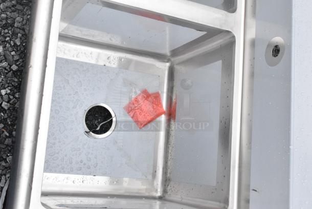 BRAND NEW SCRATCH AND DENT! Regency 600S21818218 Stainless Steel 2 Bay Sink w/ Dual Drain Boards. No Legs. - Image 3 of 6