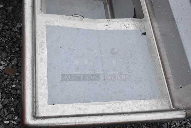 BRAND NEW SCRATCH AND DENT! Regency 600S21818218 Stainless Steel 2 Bay Sink w/ Dual Drain Boards. No Legs. - Image 3 of 8