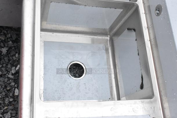 BRAND NEW SCRATCH AND DENT! Regency 600S21818218 Stainless Steel 2 Bay Sink w/ Dual Drain Boards. No Legs. - Image 4 of 8