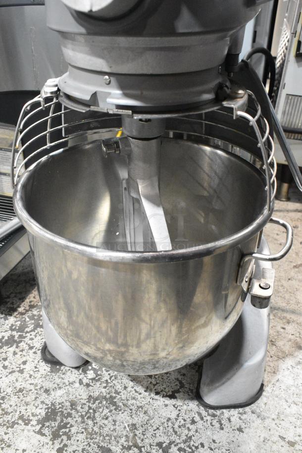 2018 Hobart Legacy HL200 Metal Commercial Countertop 20 Quart Planetary Dough Mixer w/ Stainless Steel Mixing Bowl, Bowl Guard and Paddle Attachment. 100-120 Volts, 1 Phase. Tested and Working! - Image 6 of 8