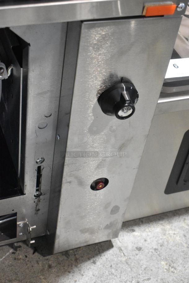 LIKE NEW! Vulcan 36C-36CBN Stainless Steel Endurance Natural Gas Powered Charbroiler Grill with Oven and 12" Cabinet Base. 275,000 BTU. - Image 5 of 8