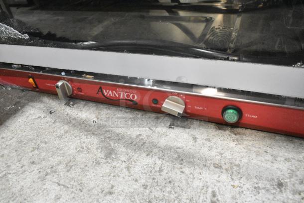 BRAND NEW SCRATCH AND DENT! Avantco 177CO46M Stainless Steel Commercial Countertop Electric Powered Full Size Convection Oven. See Pictures for Broken Glass Pane. 115 Volts, 1 Phase. Cannot Test Due To Plug Style - Image 4 of 9