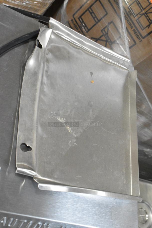 BRAND NEW SCRATCH AND DENT! Galaxy 177GCT10 Stainless Steel Commercial Countertop Conveyor Toaster with 3" Opening. 120 Volts, 1 Phase. Cannot Test Due To Plug Style - Image 3 of 9