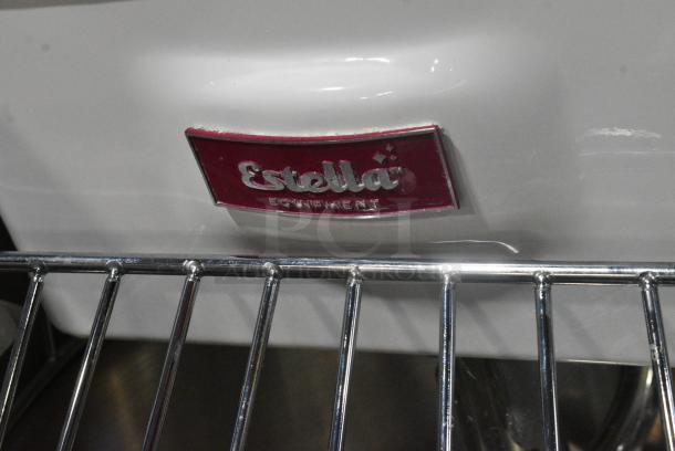 BRAND NEW SCRATCH AND DENT! Estella 348SM30 30 Qt. / 42 lb. Two-Speed Spiral Dough Mixer w/ Mixing Bowl, Bowl Guard, and Dough Hook Attachment. 120 Volts, 1 Phase. Tested and Powers On But Parts Do Not Move - Image 2 of 8