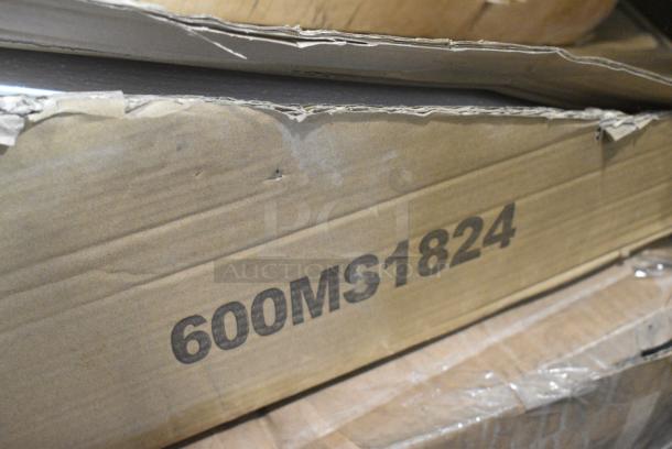 15 BRAND NEW SCRATCH AND DENT! Items Including Waterloo Drop In Sink, 600MS1824 Regency 24" Wide Stainless Steel Microwave Shelf, 3490894 Anti Jam Drop In Bins, White Wash Cloths. 15 Times Your Bid! - Image 5 of 7