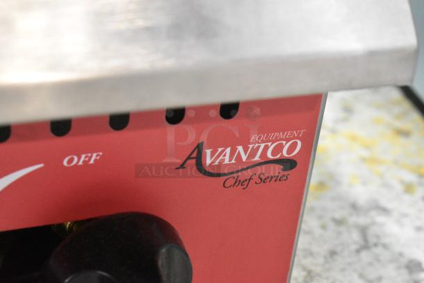 BRAND NEW SCRATCH AND DENT! 2024 Avantco 177CAGR212 Chef Series CAG-R-2-12 Stainless Steel 12" 2 Burner Natural Gas Countertop Range - 50,000 BTU. - Image 3 of 8